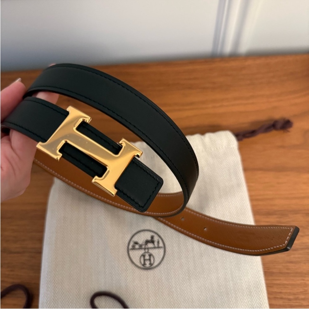 Hermes Leather Belt